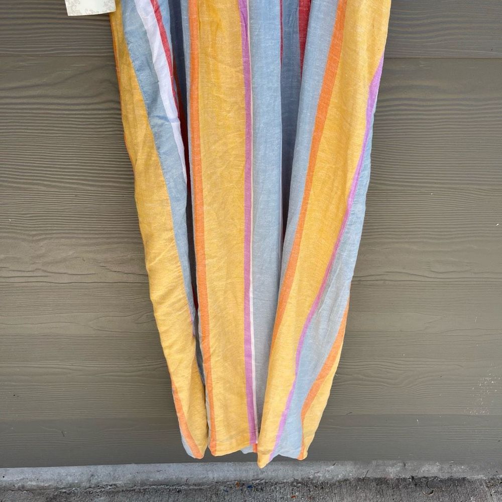 Sandy & Sid Nwt Colorful Button Asymetrical Dress - image 5